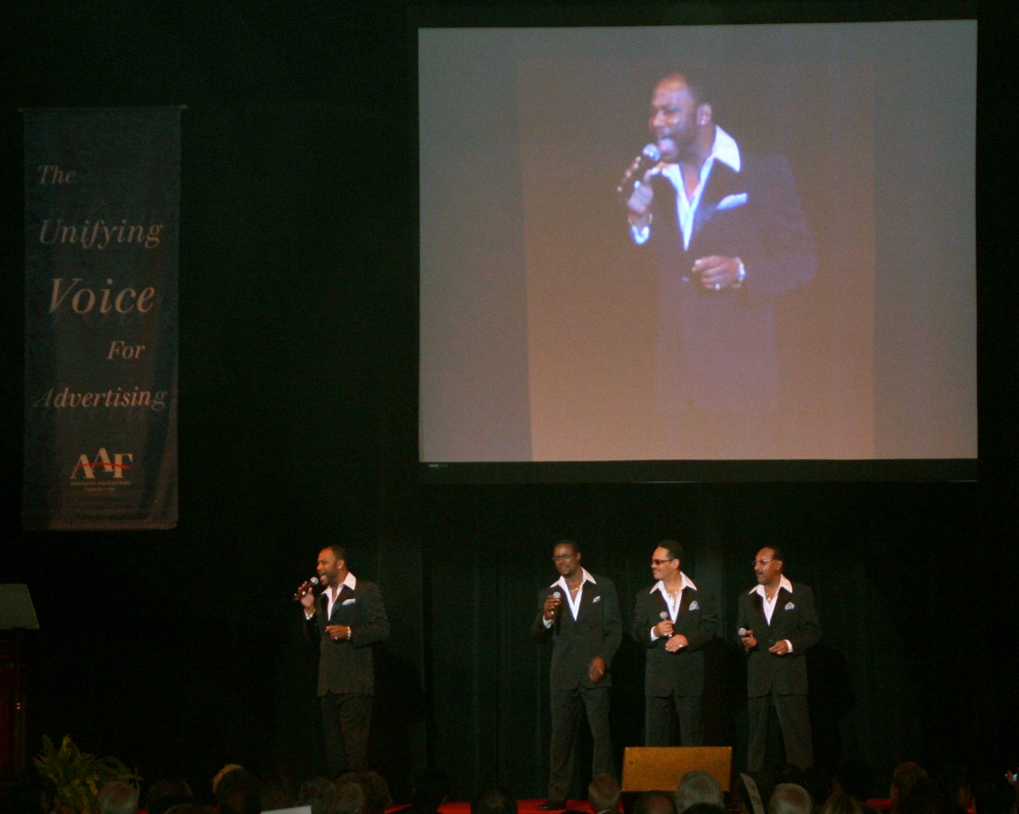 Four Tops performing